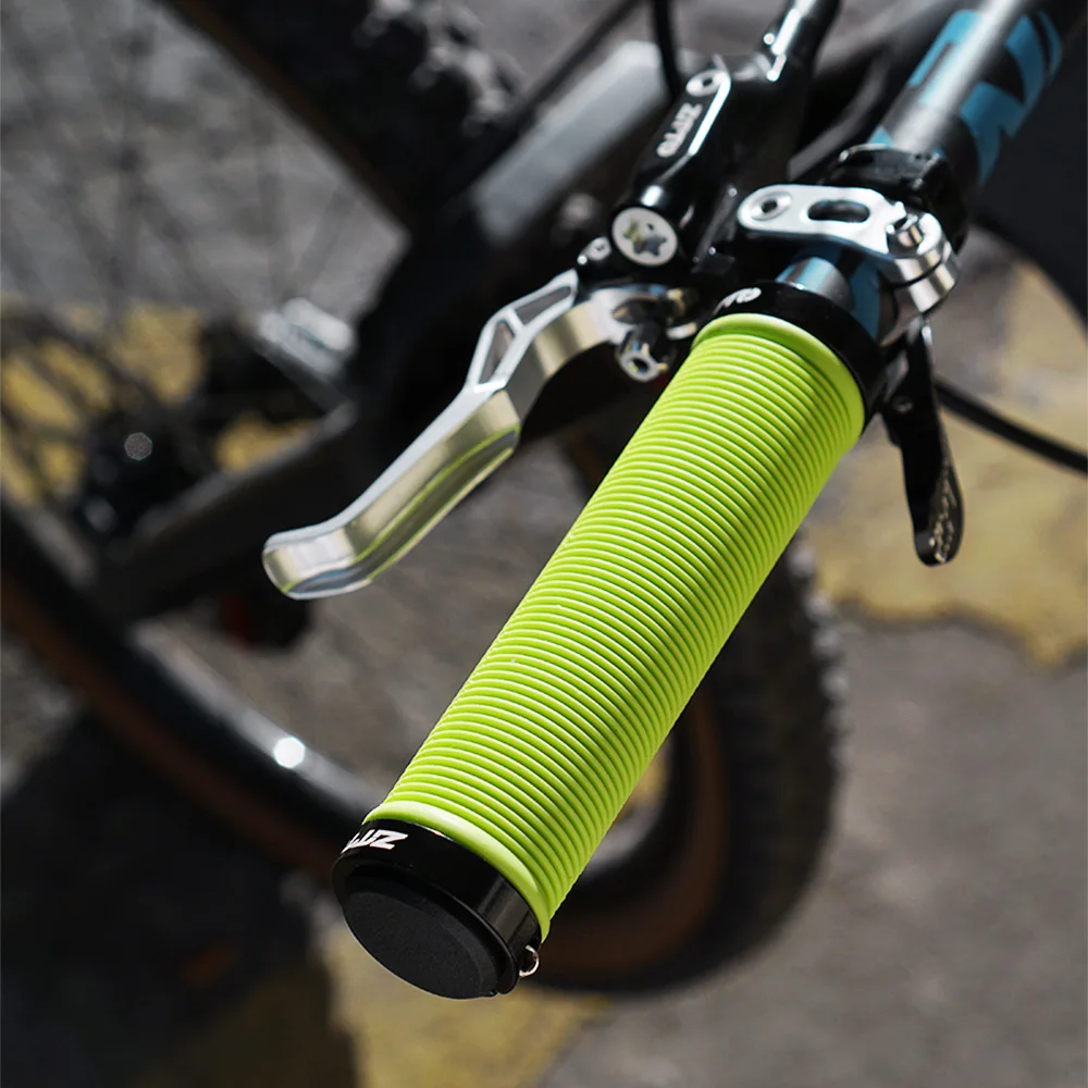 Mountain Bike Grips Ergonomic Bike Grips Lock-On Design For MTB