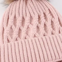 Baby Toddler Warm Earflap Beanie Kids Boys Girls Winter Fleece Lined Knitted Hat 2