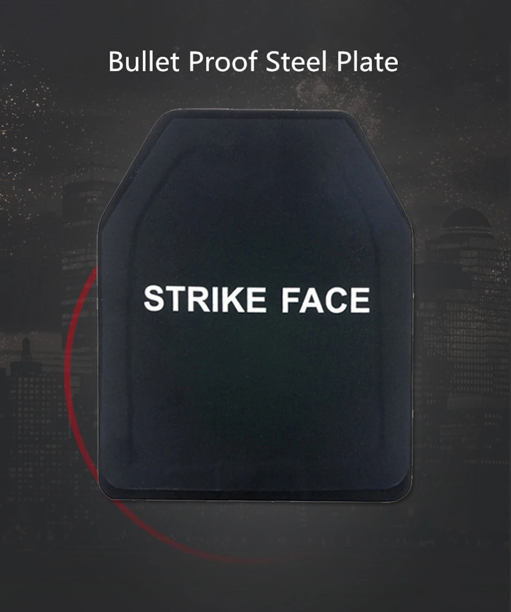 NIJIIIALevelAntiBulletProofSteelPlateForTacticalSafetyVest