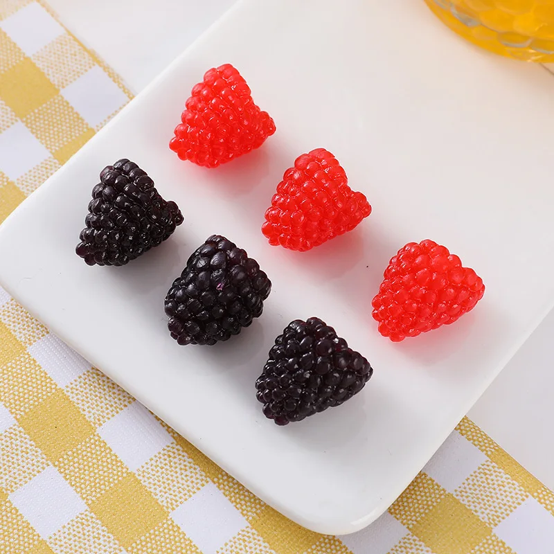 20pcs Artificial Fruits and Vegetables Raspberry Fake Fruit Wedding Decor Props