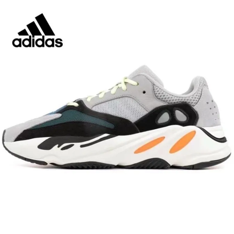 Original Adidas Yeezy Boost 700 V2 Black Text 3M Black Warrior Scarpe Da Corsa Sneakers