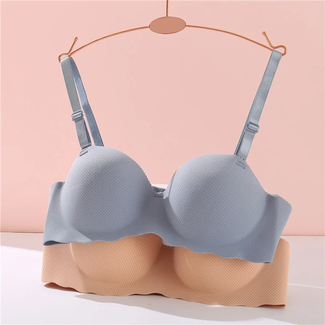 DeRuiLaDy Super Push Up Bra Half Cup Sexy Backless Strapless