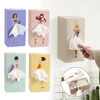 Pop-Art Flying Skirt Tissue Box Novelty Cartoon Anime Box Holder Cute Puffy Skirt Girl Tissue Box Desktop Decorative Ornaments 5