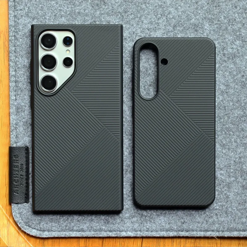 Ultra Slim Matte Hard Back Case with Anti-Fingerprint Frosted Stripe Cover