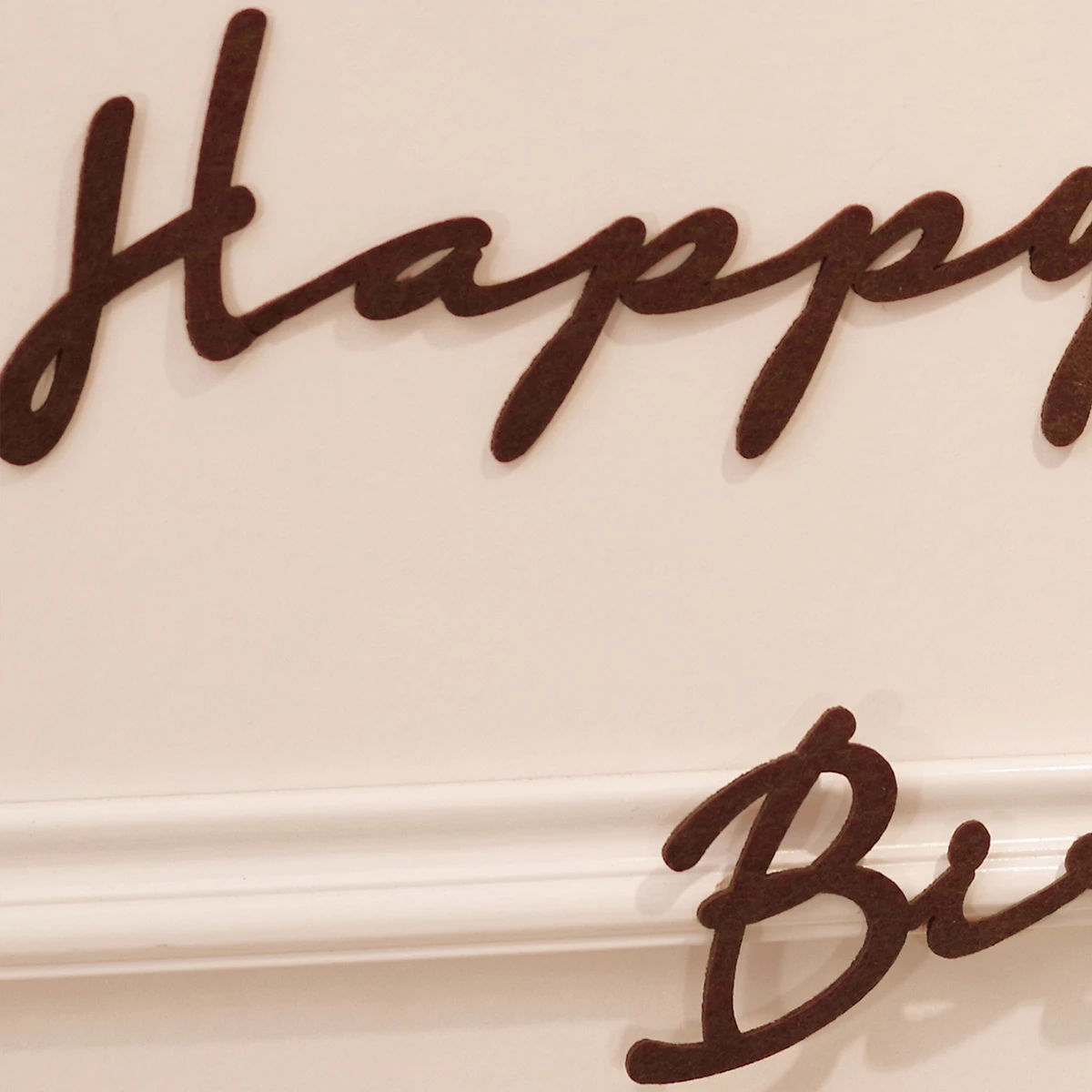 1PC Non-woven birthday banner wall stickers letters party decorations birthday banner
