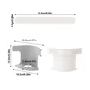 4PCS Adjustable Bed Sheet Clips Non-slip Invisible Anti-Slip Sheet Holders DIY Anti-run Bedsheet Grippers Fixed Bed Sheet Holder 6