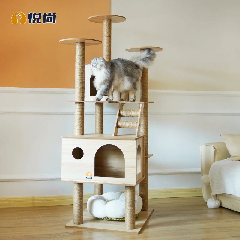 

High Quality Playing Relax Sleep Climbing Frame Cat Scratching Post For Cats