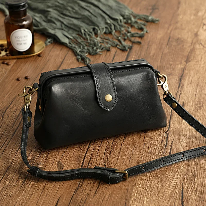 Genuine Leather Women Crossbody Shoulder Bag