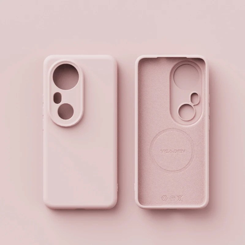 Magnetic Liquid Silicone Wireless Charging Case with Magsafe Matte Finish
