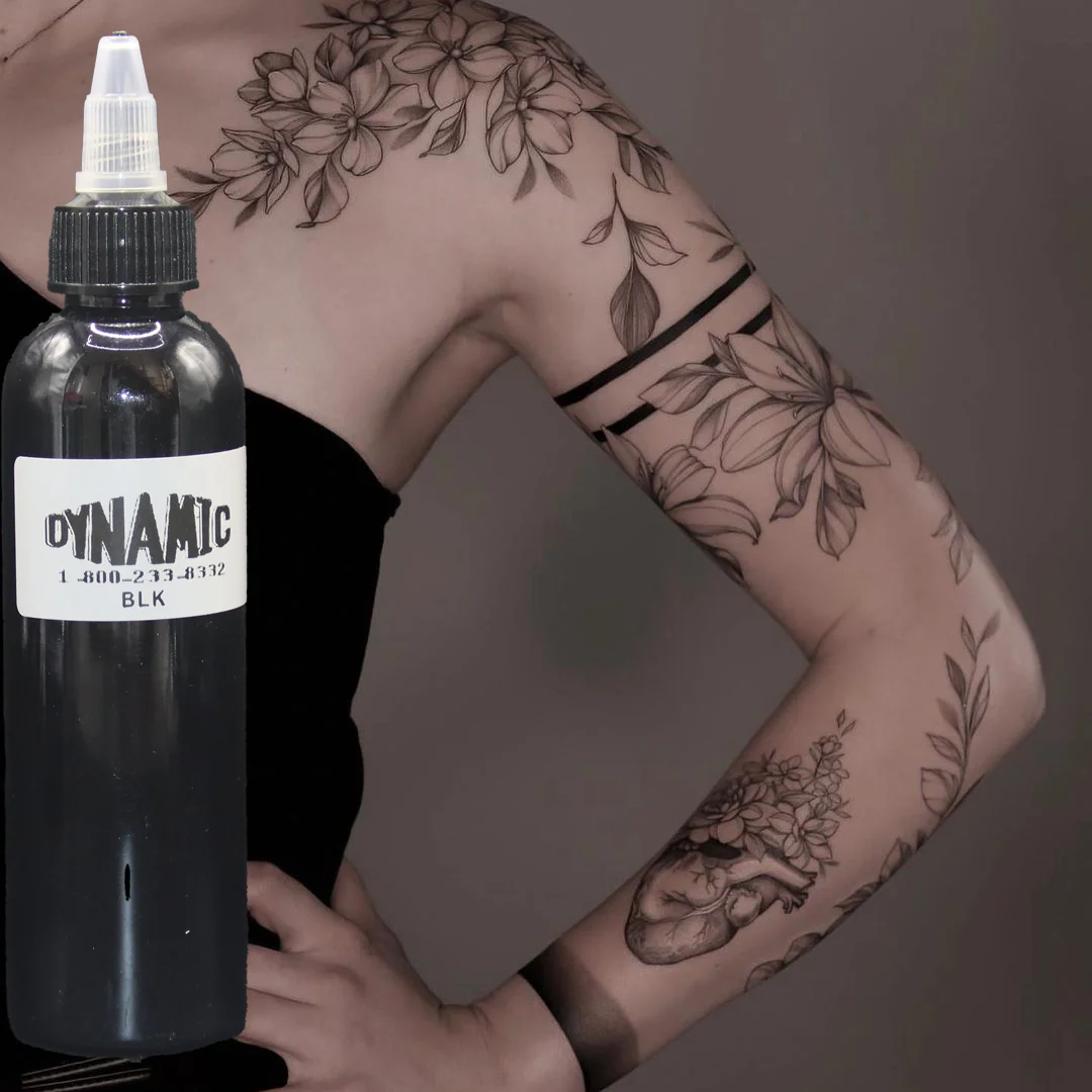 Tattoo Ink Dynamic Tattoo Ink Triple Black 60ml 90ml 120mlL Line