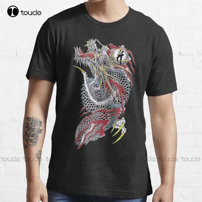 

New Yakuza T-Shirt Vintage Shirts For Women Cotton Tee S-5Xl