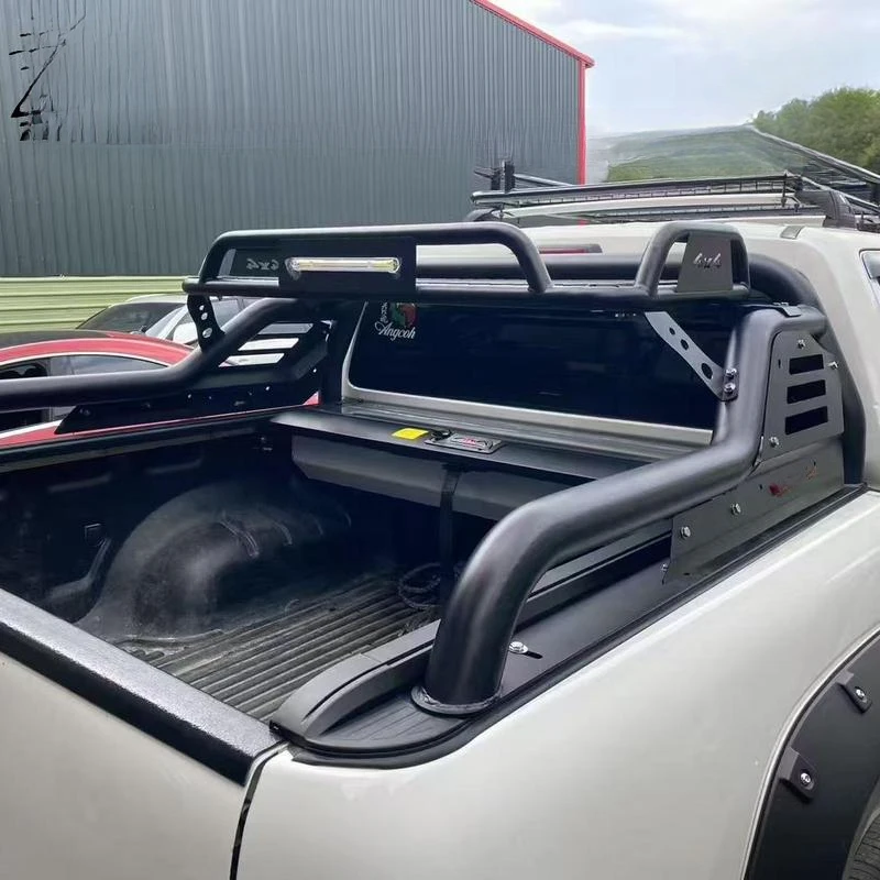 고품질 블랙 스포츠 롤바 브래킷 레인저 D맥스 NP300 픽업 트럭 베드 4X4 OEM ODM 고밀도