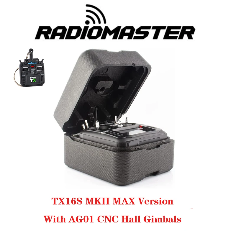 Radiomaster Tx16s Mkii Max Elrs/4in1 With Ag01 Full Cnc Hall Gimbals  Transmitter Remote Control - Parts  Accs - AliExpress