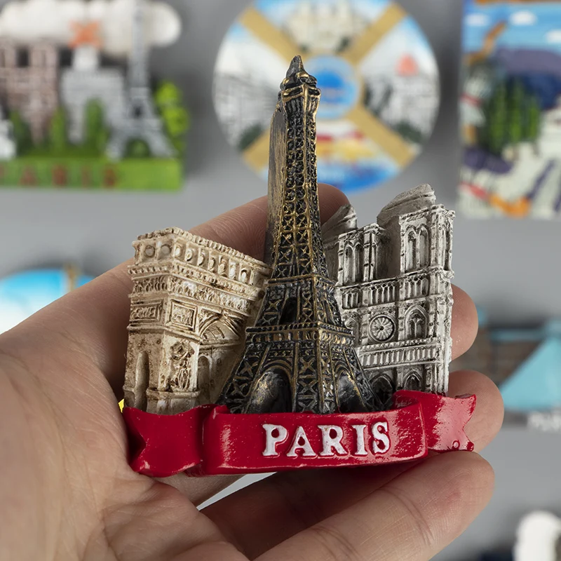 Magnetic Fridge Stickers The Louvre France Prous resin 3D fridge magnets with magnetic stickers as souvenir for Eiffel Tower magnetic fridge magnets,magnetic sticker,magnetic fridge stickers,refrigerator decor