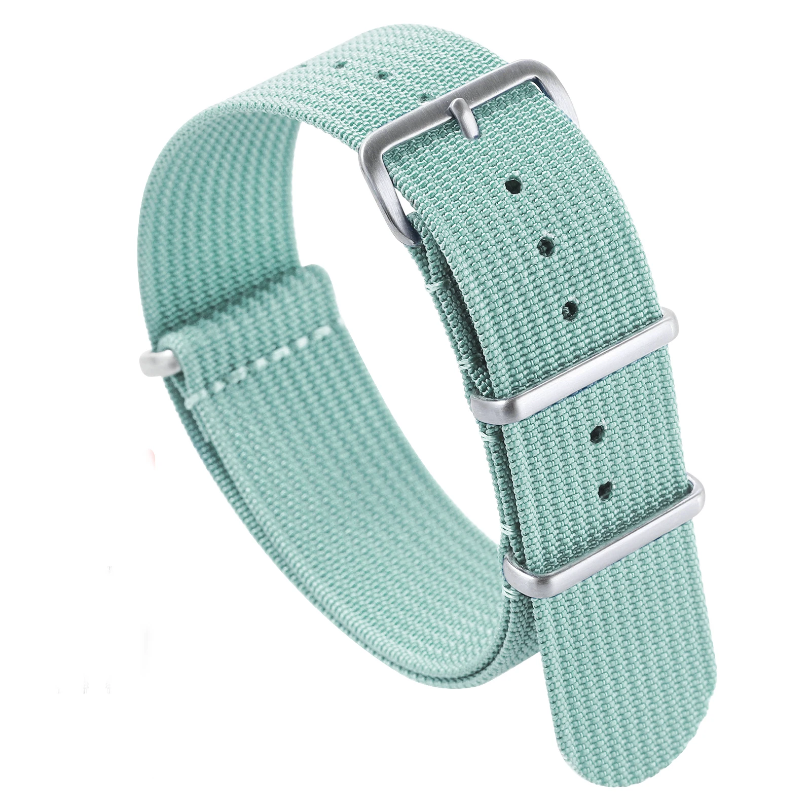 Ribbed Nylon Universal Watchband – Comfortable & Breathable Strap in Multiple Colors for All Sizes