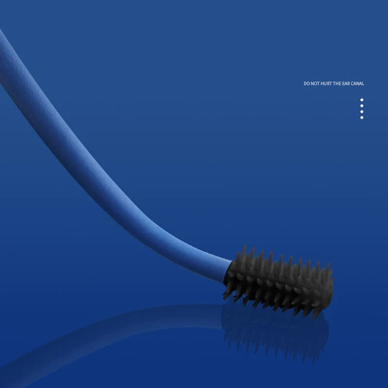 Description Picture 6 of item8/16/24 Pcs Soft Silicone Ear Pick Ear Wax Curette Removal Ear Cleaner Spiral Design Ear Clean Tool