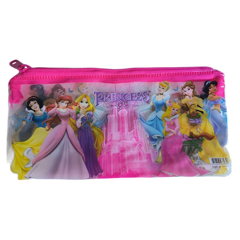 Disney Princess pencil case set Kids school supplies stationery set cartoon boys girls pencil case Bag