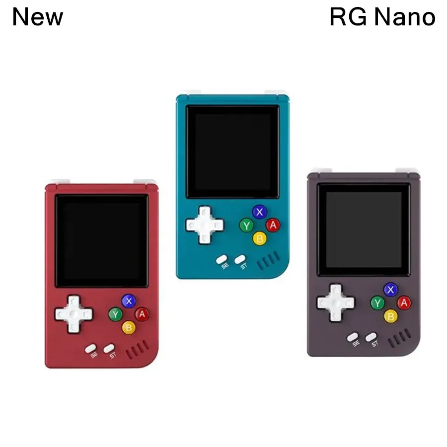 

Новинка Anbernic RG Nano мини портативная игровая консоль 1,54 дюйма IPS экран RGNano карманные Ретро видео консоли плеер подарок для детей