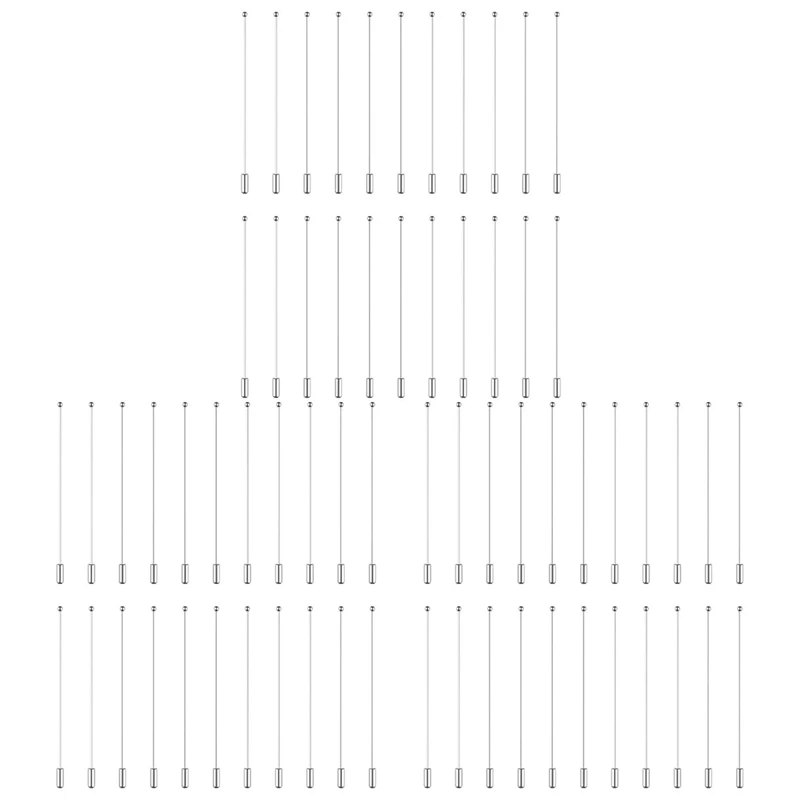 

60 шт., 60 шт., булавка для броши, безопасная булавка, булавка для галстука, булавка для галстука, серебряный Металл для изготовления ювелирных изделий своими руками, костюмов