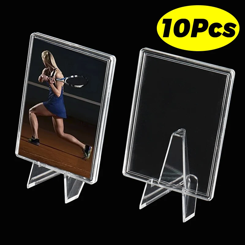 Clear Toploaders Kpop Idol Photocard Sleeve Set Frame Anti-scratch PS DIY Gaming Trading Card HD Collect Holder Display Stands card holder photo card holder card protector idol card protector idol card book card display stand photo card binder
