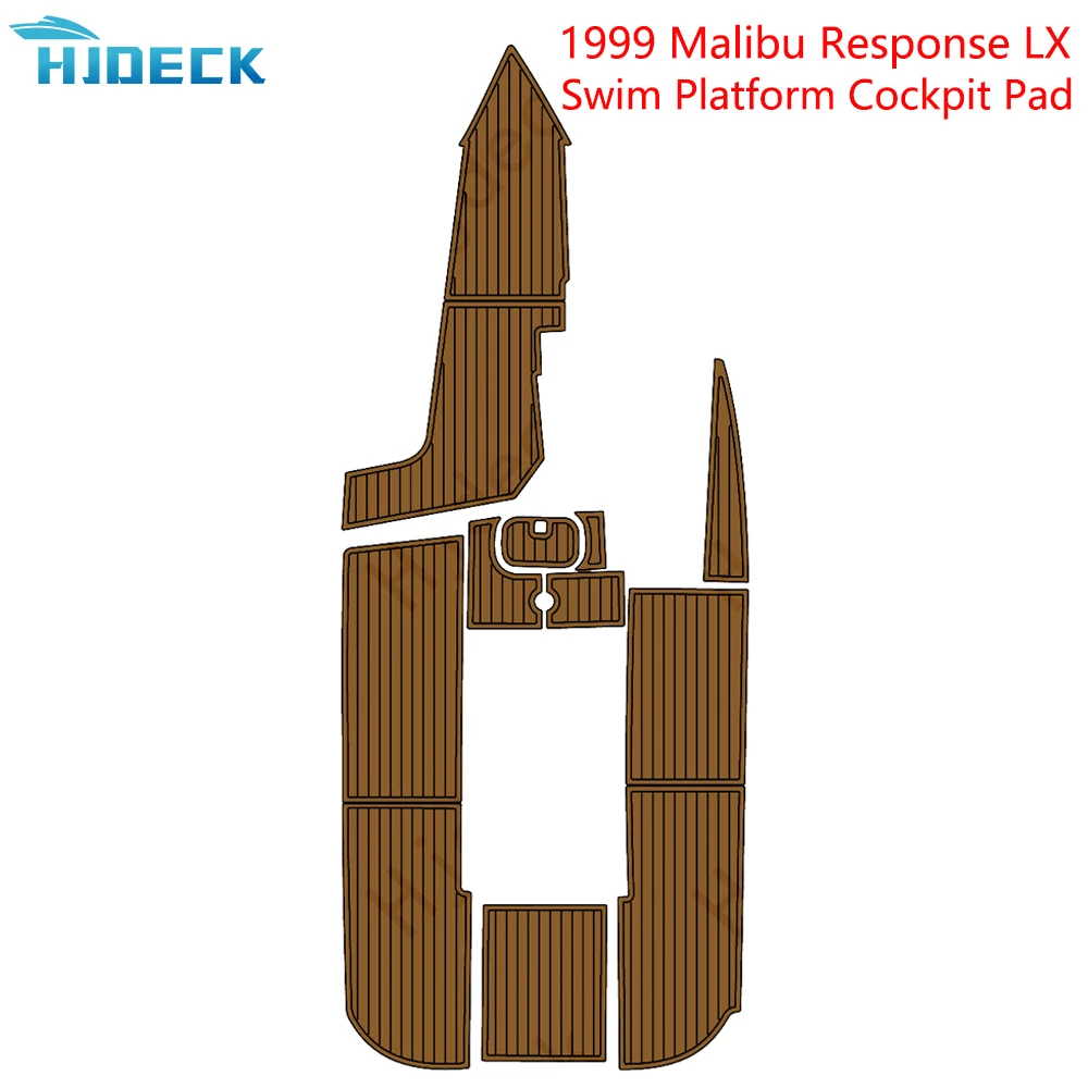 

Листовой коврик Hjdeck для яхты, настраиваемый, совместим с 1999 дюймовой рабочей платформой Malibu LX, аксессуары для кабины, лодки, коврик из ЭВА