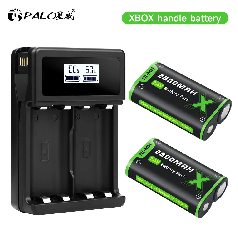 Batteria Ricaricabile Palo 2600Mah Per Xbox Un Controller X/S/Xbox X/S/Elite Xbox-One Batteria Controller + Caricabatteria Usb