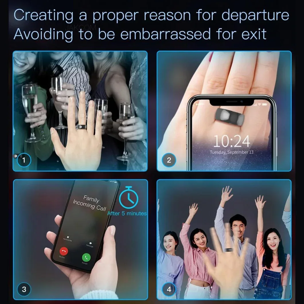 Smart Ring NFC Magic Finger Ring for Android IOS New Jakcom R4 Technology IC/ID Module NFC Phone Smart Accessories Fashion