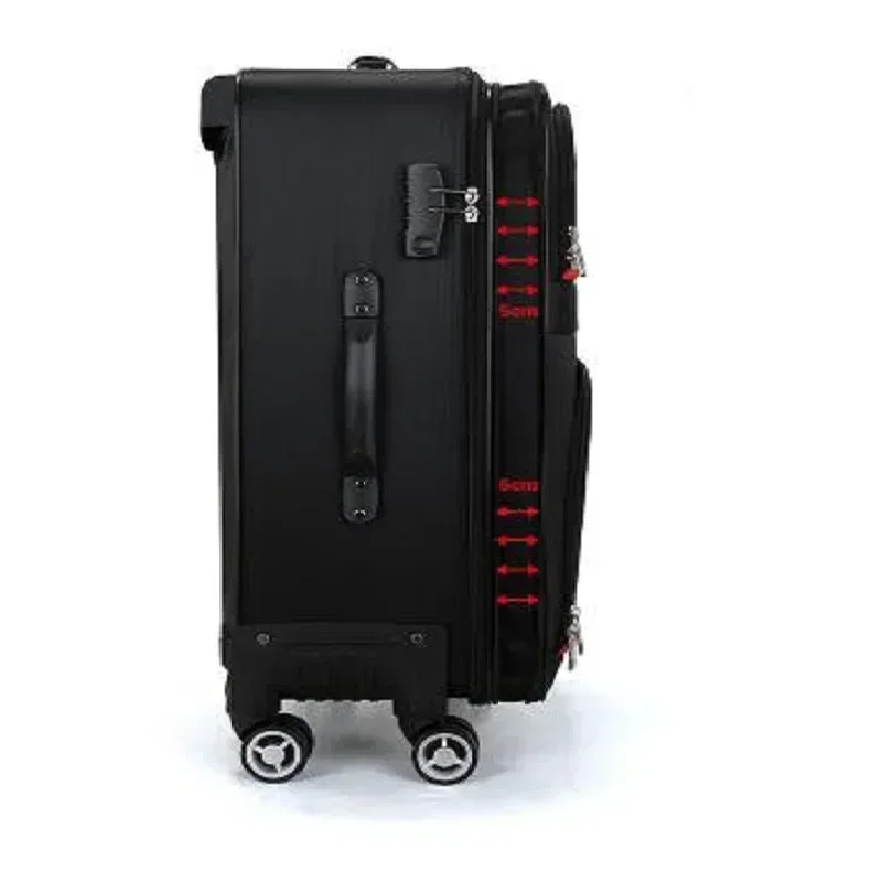 Waterproof Oxford Suitcase With 360 Degree Spinner Wheels For Travel_voghion.com