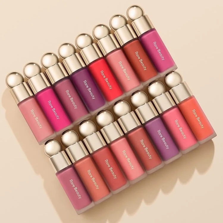 Rare Beauty Liquid Blush Lipstick Blush Eyes Cheek Blusher Waterproof Mositure Face Contour Shadow Liquid Lip Gloss Plump Makeup