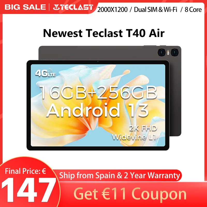 TECLAST Android 13 Tablette 10 pouces Tablettes, Liban