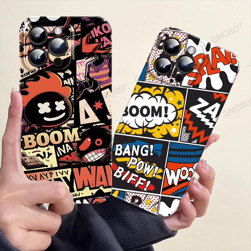 

Cool And Trendy Boom Film Phone Case Apple 14 Hard Case iPhone 13 Film Case 12 Cross-border Hot Selling Iphone 11