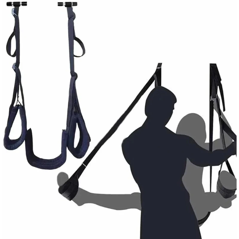 Sex swings door swing adjustable straps spreader leg open for couples sm game bondage women adult