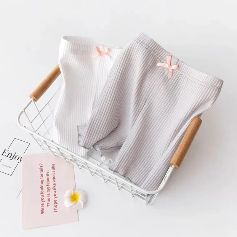 Girls Thin Safety Pants Summer Kids Leggings