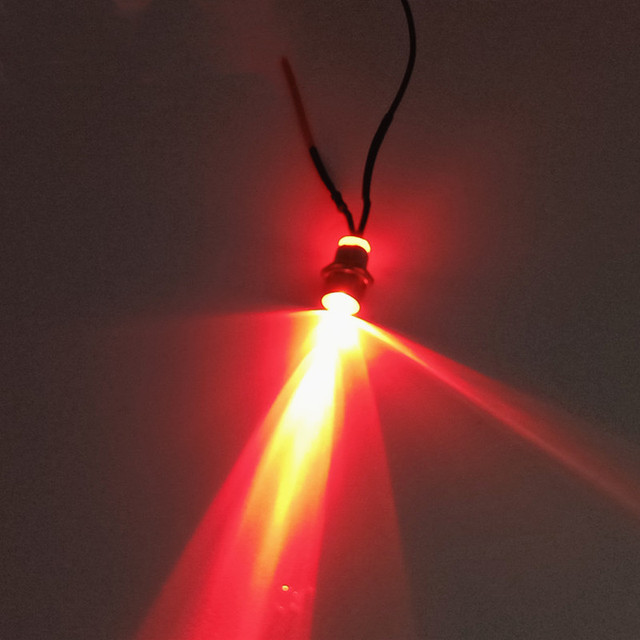 Light Metal LED Panel Warning Light Red Yellow Blue Green 12V 24V 6V Flat Head for Machine Car Waterproof  Signal Lamp