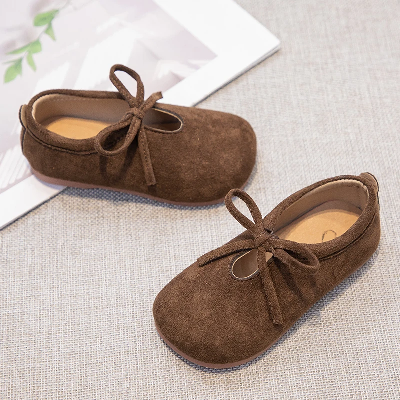 Girls birken shoes spring fall 2-16 years old lightweight soft children's leather leather shoes girls shoes