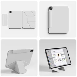ZOYU Magnetic Smart Folio Cover - iPad Mini 6 8.3 2021 (Grey)