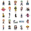100pcs/Set ONE PIECE Anime Cartoon Stickers Decal For Luggage Notebook Helmet Decal Computer Refrigerator Skateboard Trunk 6