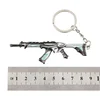 Valorant Keychains Reaver Vandal Karambit Knife Metal M4 Game Peripheral Samurai Sword Weapon Model Keychain Pendant  Gifts Toys 6