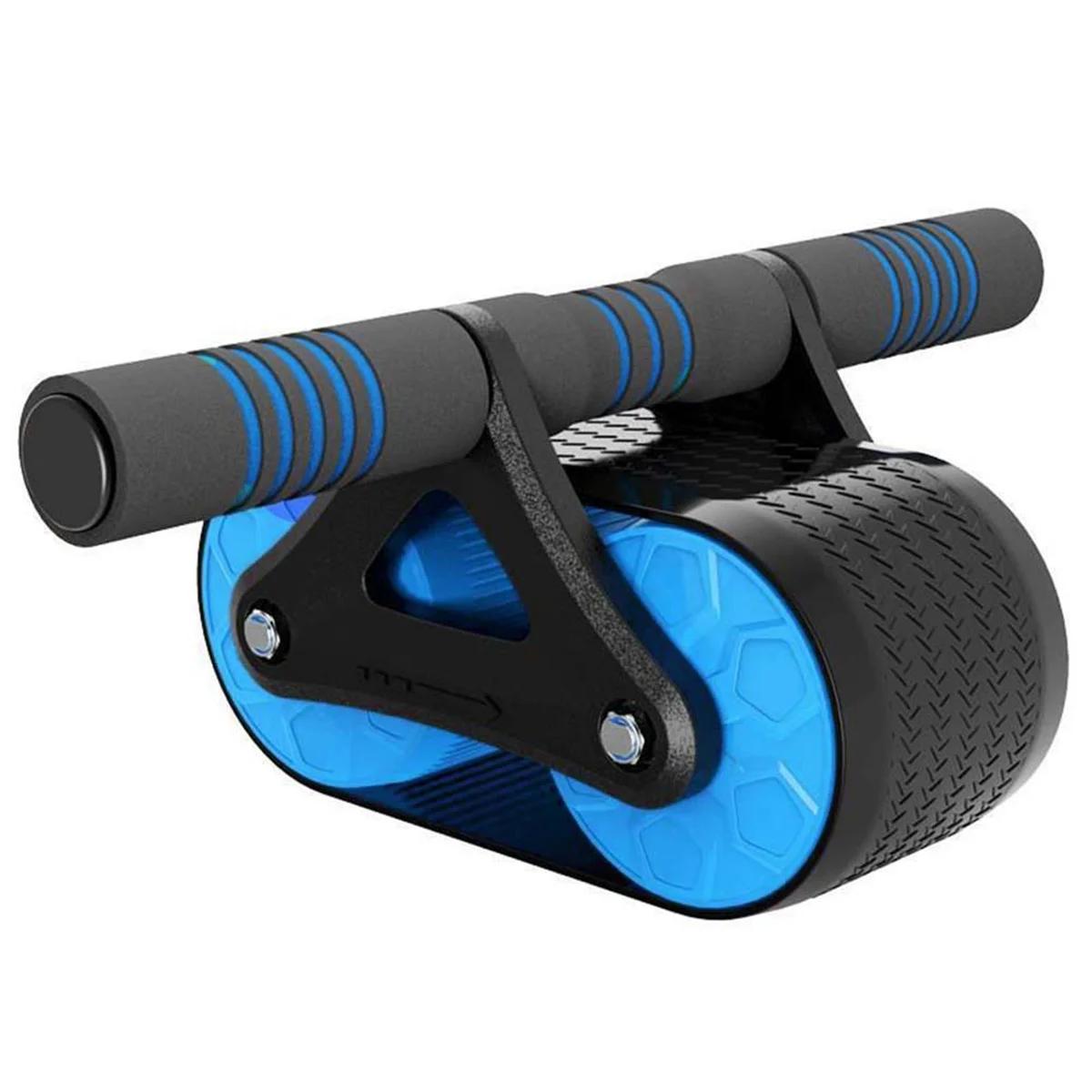 SEMOIC Springback Wheels Roller Abdominal Exerciser Push‑Up Training Mute Fitness Equipment