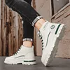 New Men's Sneakers Breathable Soft Bottom Comfortable Running Shoes High Lift Thick Bottom Casual Shoes Zapatos para hombres 4