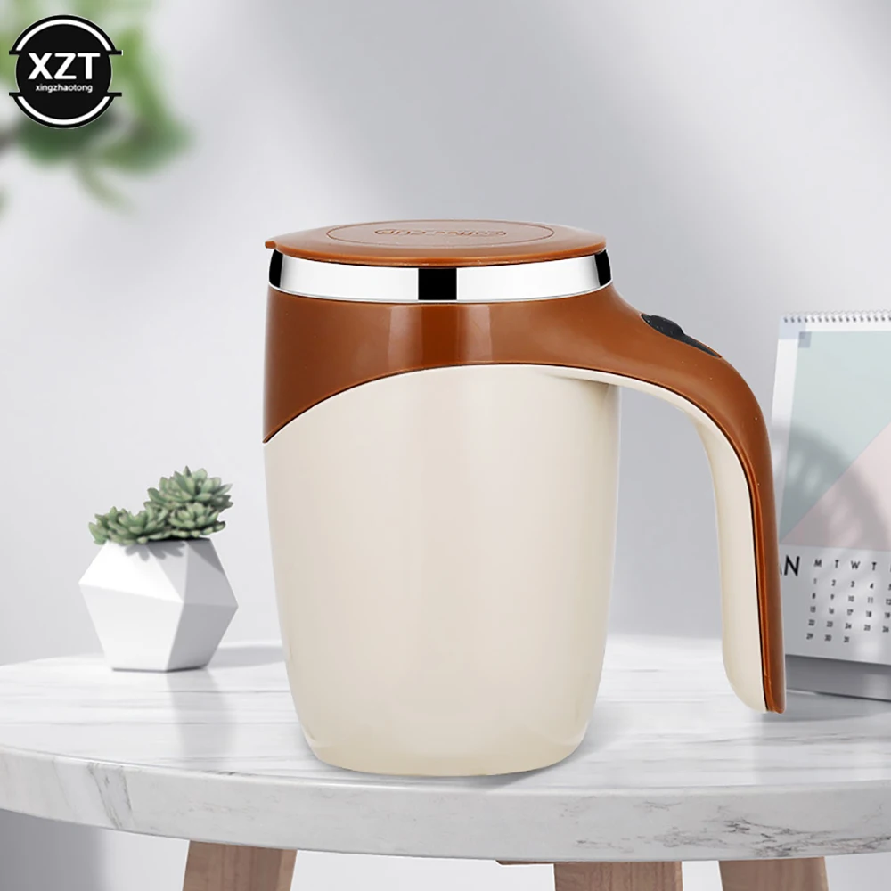 Automatic Self Stirring Magnetic Mug Stainless Steel Temperature Difference  Coffee Mixing Cup Blender Smart Mixer Thermal Cup - AliExpress