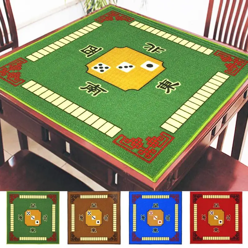 Toyvian Toalha De Mesa Mahjong Tapete De Mesa Verde Tapete De Mesa Para  Mesa Decoração Verde Mahjong Toalha De Mesa Tapete De Jogo Mahjong Tapete