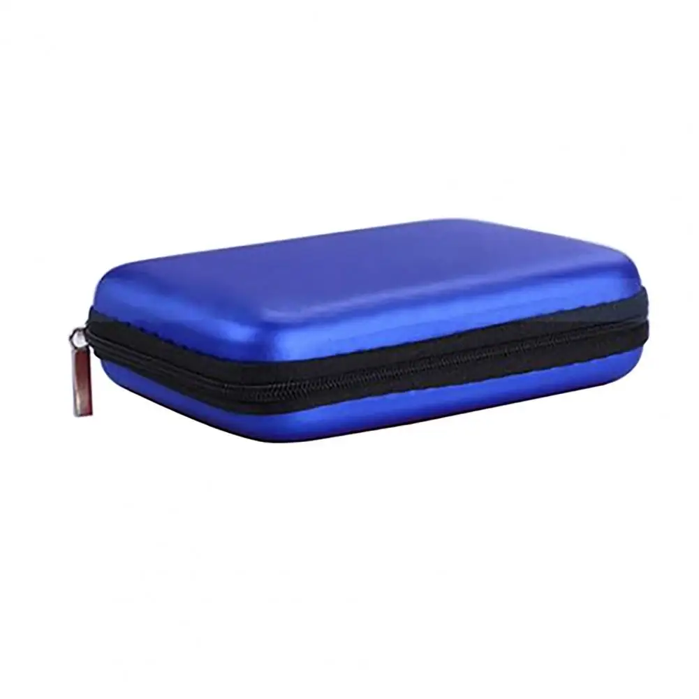 Portable Hard Drive Bag Carry Usb Cable Case Pouch Cover Mini Zipper 2.5 Inch EVA For Hard Disk Box
