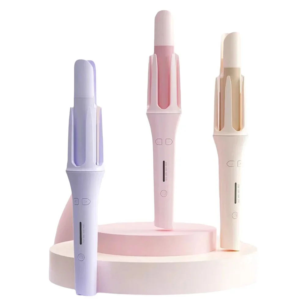 Electric Heating Automatic Hair Curling Iron Rotating Hair Styling Waver Machine Modern Salon Coiffeur Haircare Tool_voghion.com