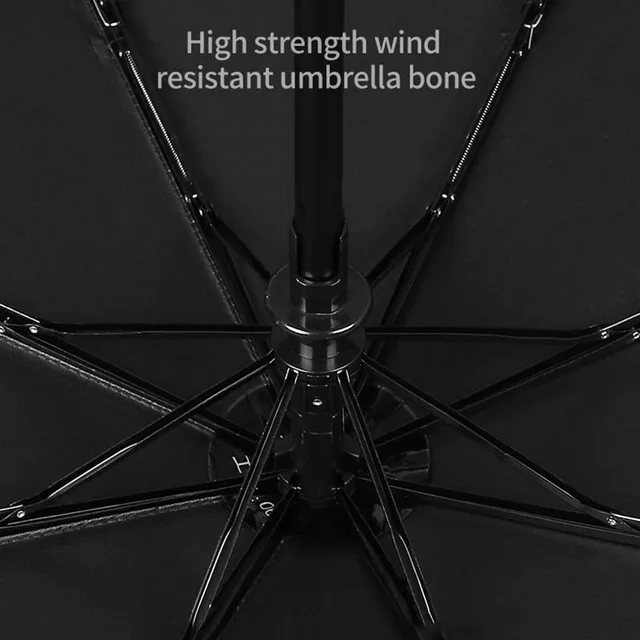 8K Teljesen Automatikus Esernyő Szélálló Kawaii Fényvédő Uv-Ellenes Napsósok 3 Összecsukható Eső Luxus Napernyő Utazáshoz - Image 5