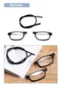 Portable magnetic reading glasses that can be hung around the neck with adjustable lanyard for men and women 5