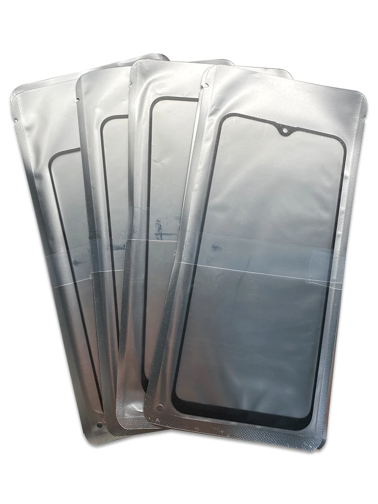 삼성 A10 A10S A20S A30 A30S A40 A50 A50S LCD 전면 터치 스크린 유리 외부 렌즈 OCA 필름 포함 유리