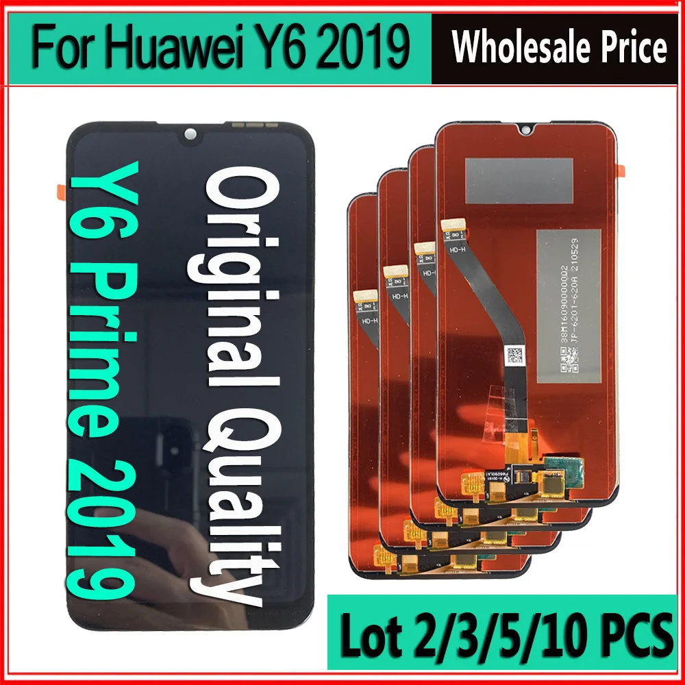 Оптовая цена ЖК-экран для Huawei Y6 2019 ЖК-дисплей с оригинальным сенсорным