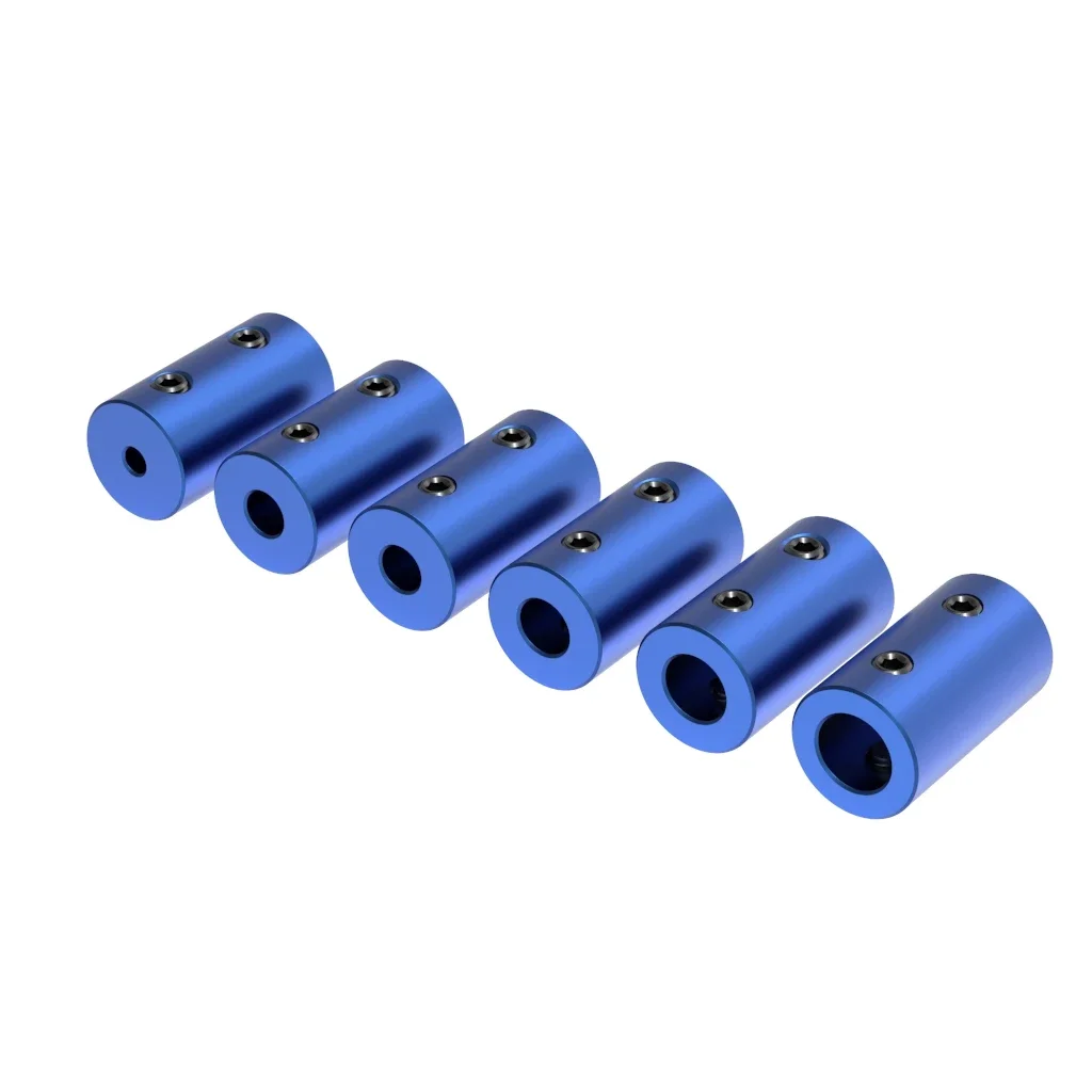 GKTOOLS D14L25 Aluminum Alloy Couplings Bore 3/3.17/4/5/6/6.35/7/8 mm Blue Flexible Shaft Coupler 3D Printers Stepper Motor Part,shaft coupler,flexible coupling,shaft connector