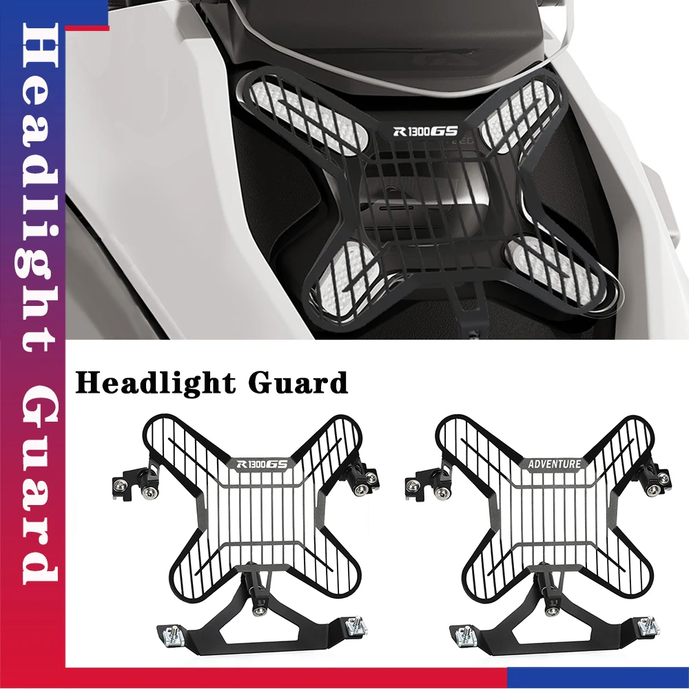 

New R1300GS Front Headlight Protector Guard Lense Cover For BMW R 1300GS R1300 GS R 1300 GS ADV ADVENTURE 2023 2024 2025